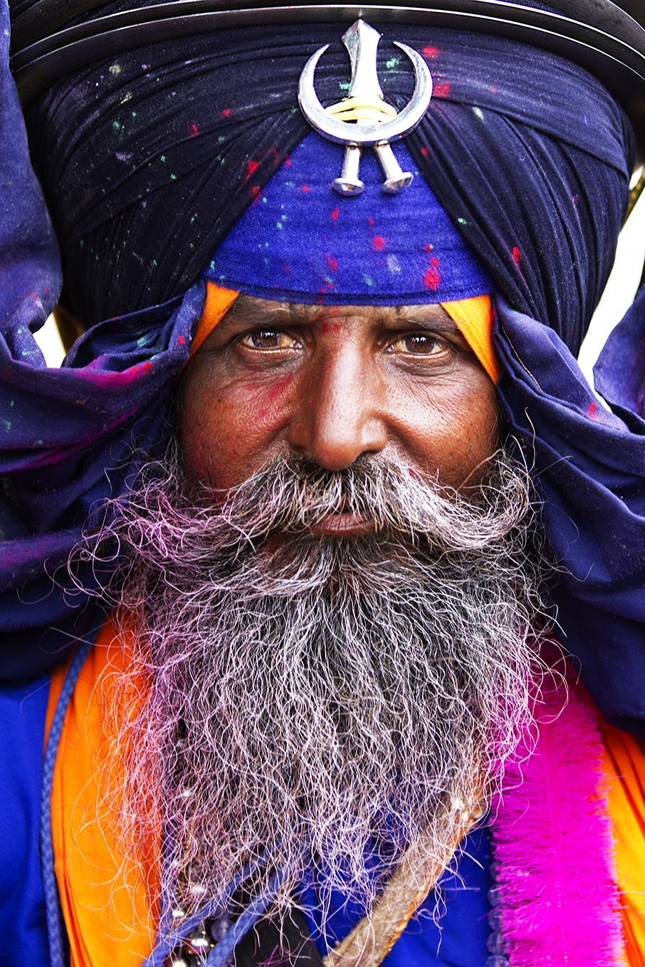 Nihang photographed by Amardeep Singh