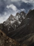 Siachen peaks along Nubra river